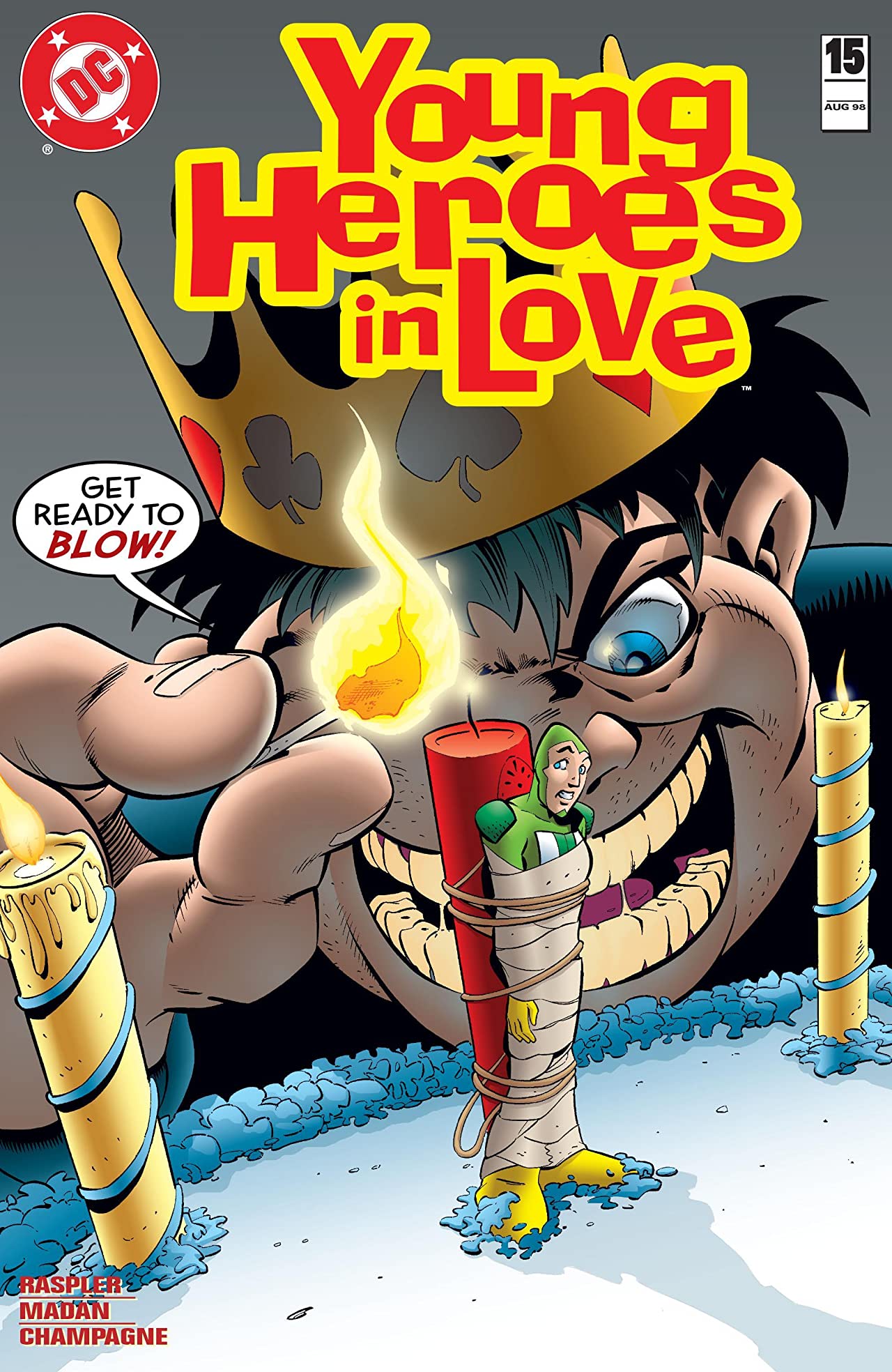 Young Heroes in Love #15 cover