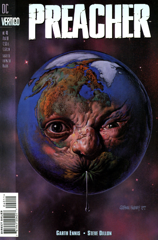 Preacher #40 cover