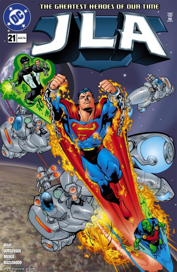 JLA #21 cover