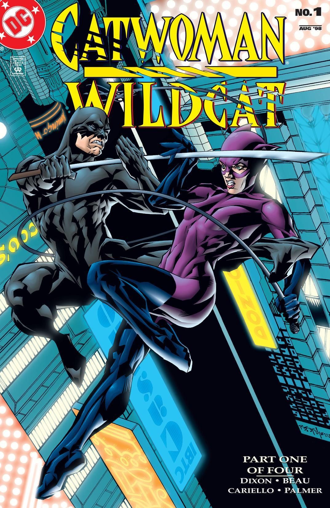 Catwoman / Wildcat #1 cover
