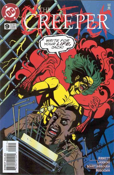 The Creeper #9 cover