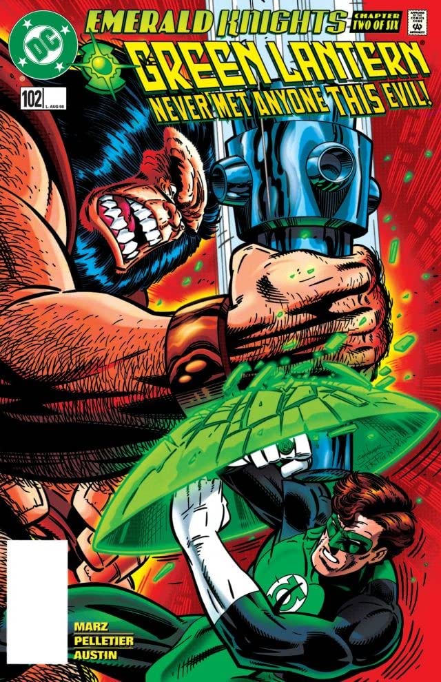 Green Lantern #102 cover