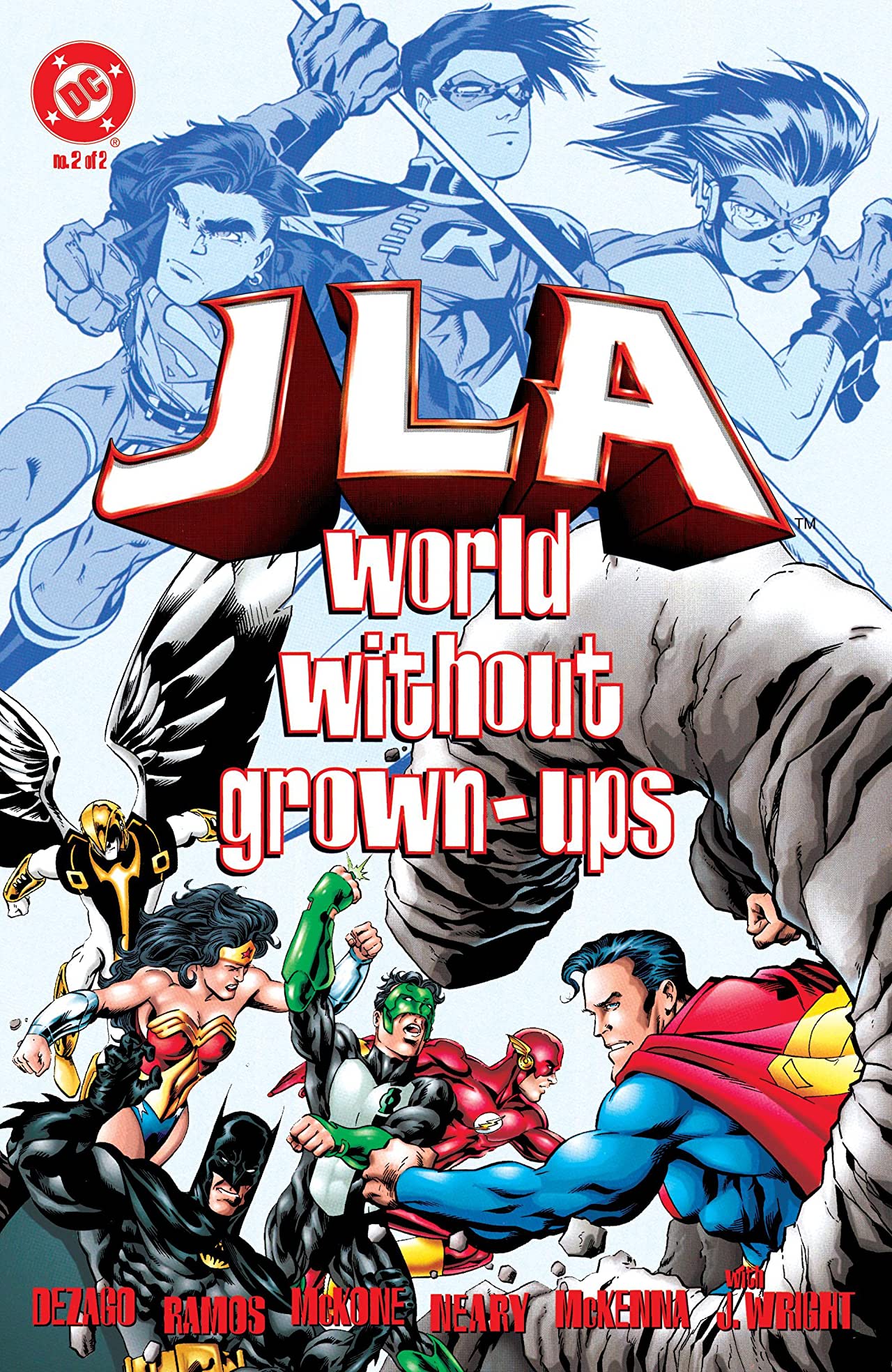JLA: World Without Grown-Ups #2 cover