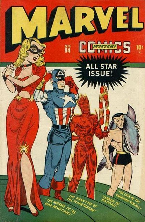 Marvel Mystery Comics #84 cover