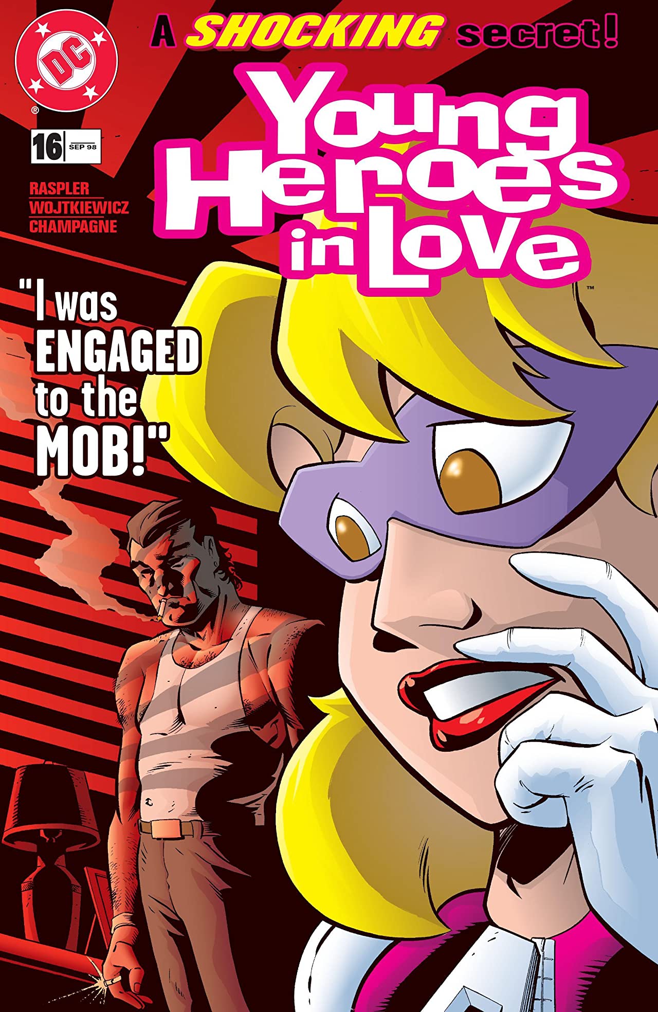 Young Heroes in Love #16 cover
