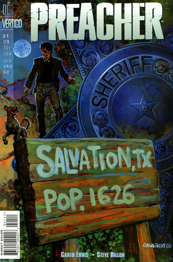Preacher #41 cover