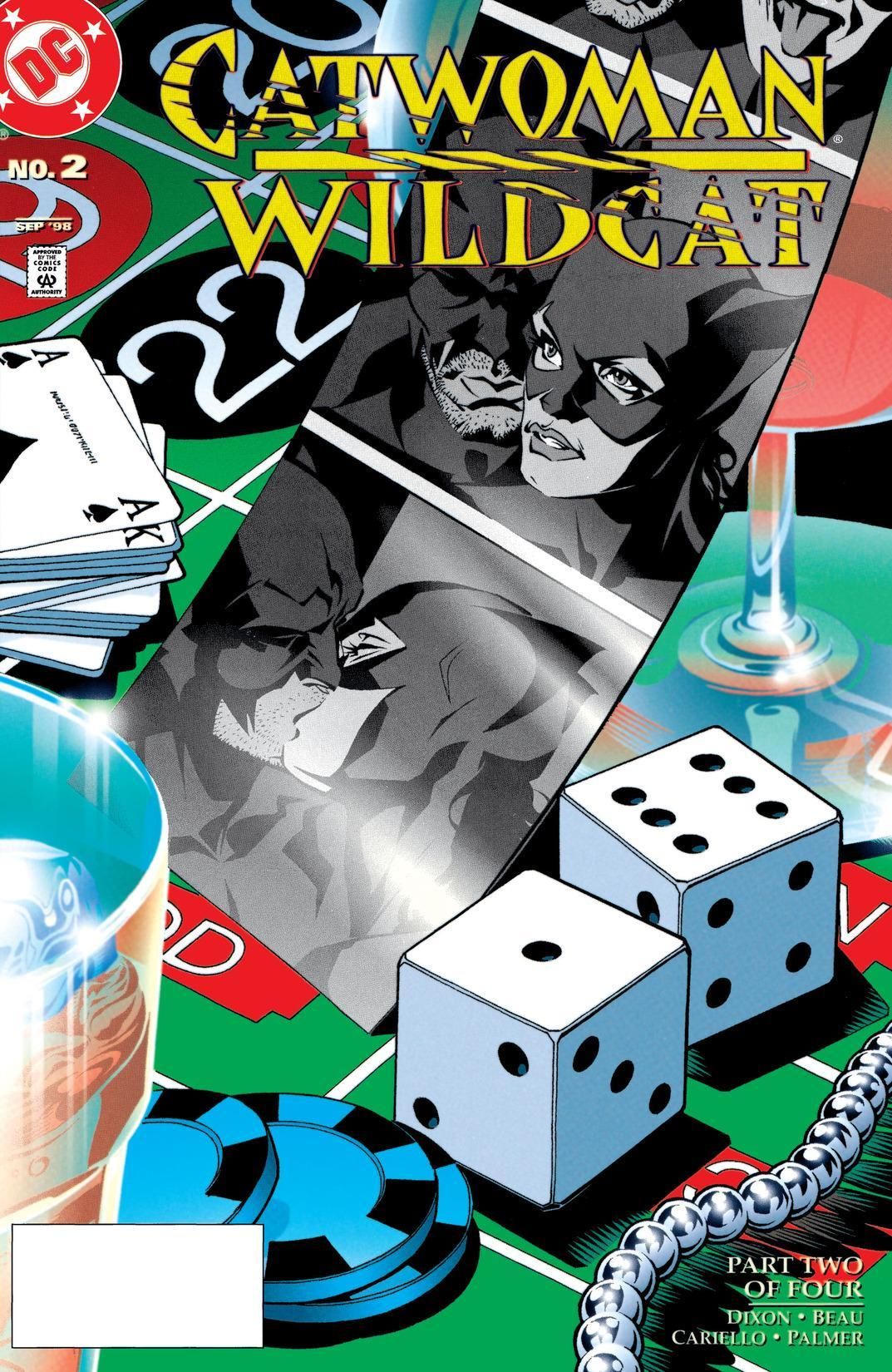 Catwoman / Wildcat #2 cover