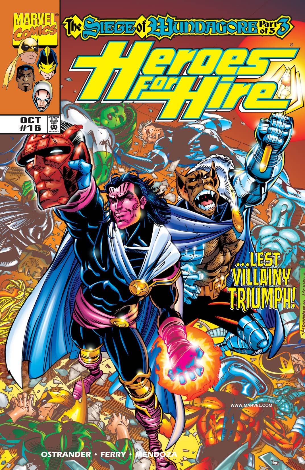 Heroes for Hire #16 cover