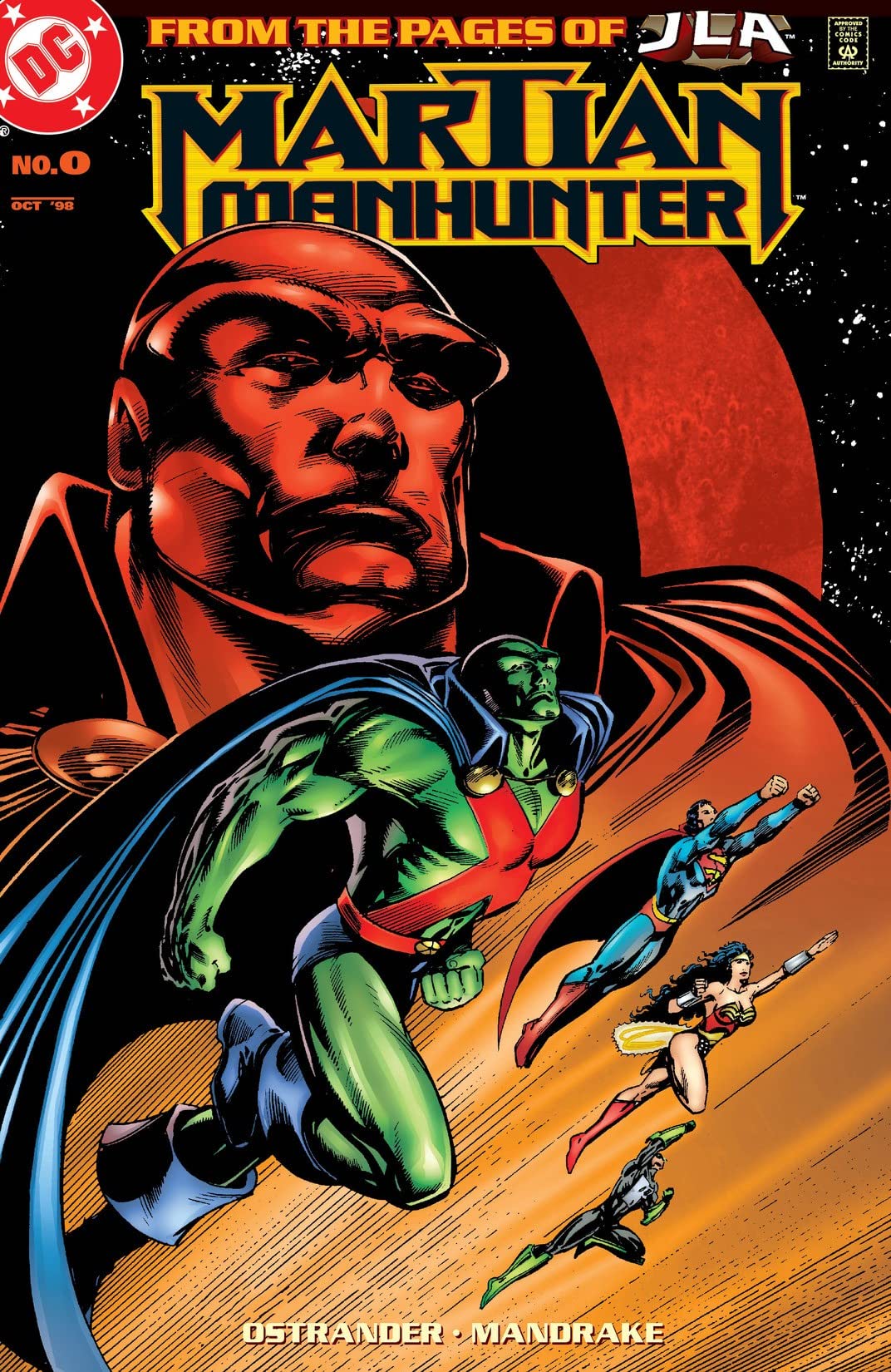 Martian Manhunter #0 cover