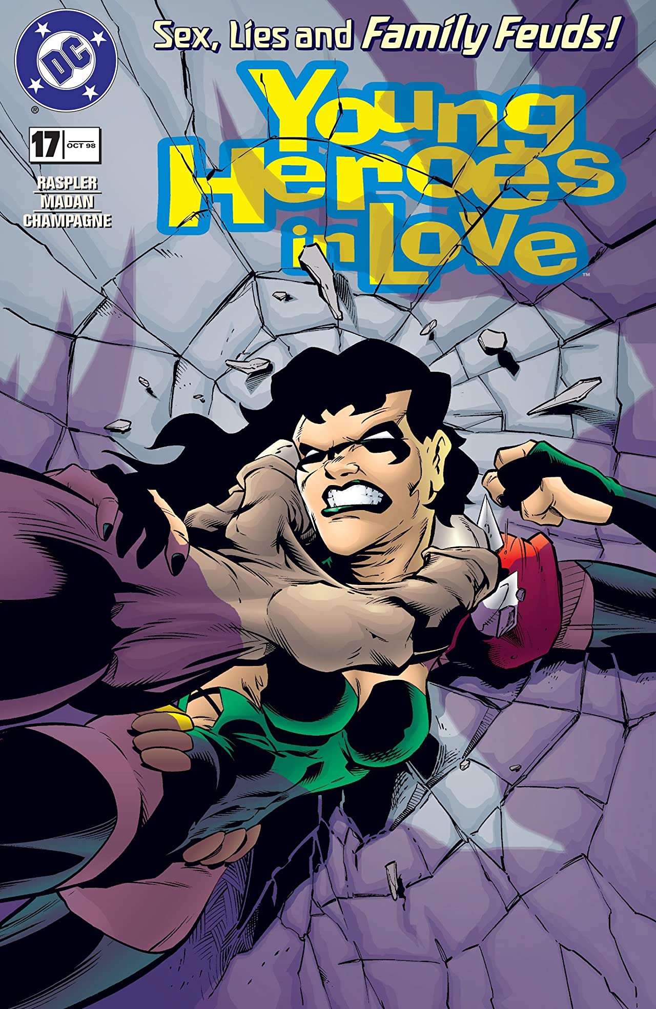 Young Heroes in Love #17 cover