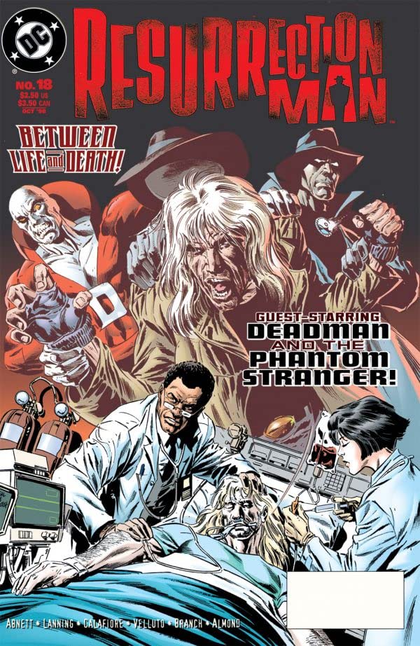 Resurrection Man #18 cover