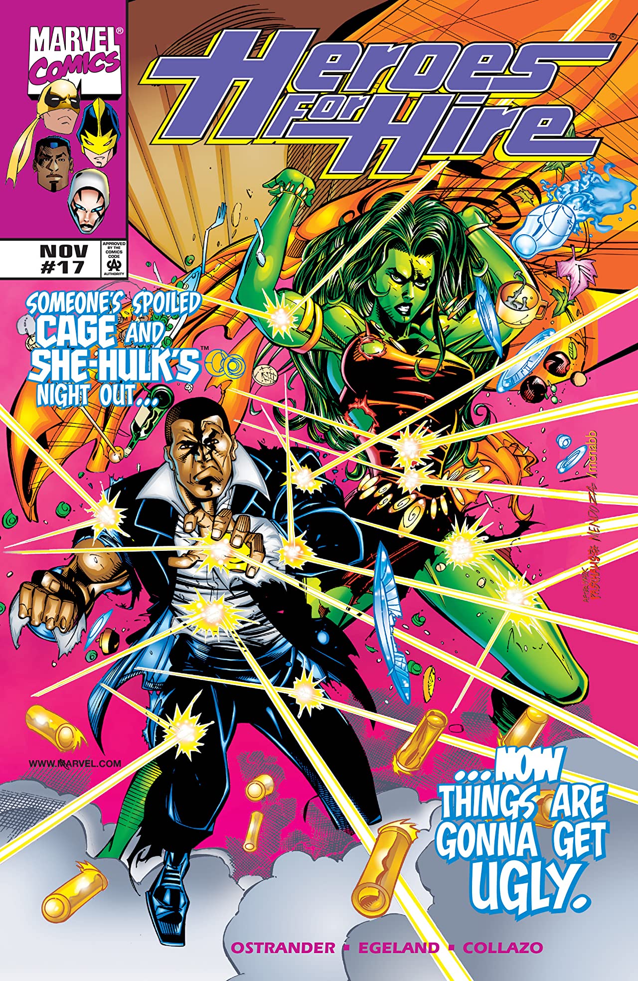 Heroes for Hire #17 cover
