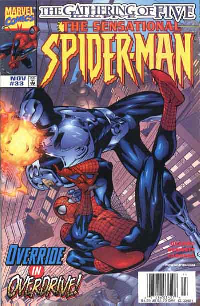 The Sensational Spider-Man #33 cover