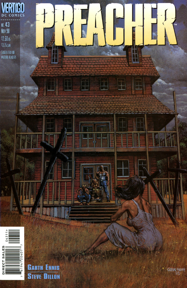Preacher #43 cover