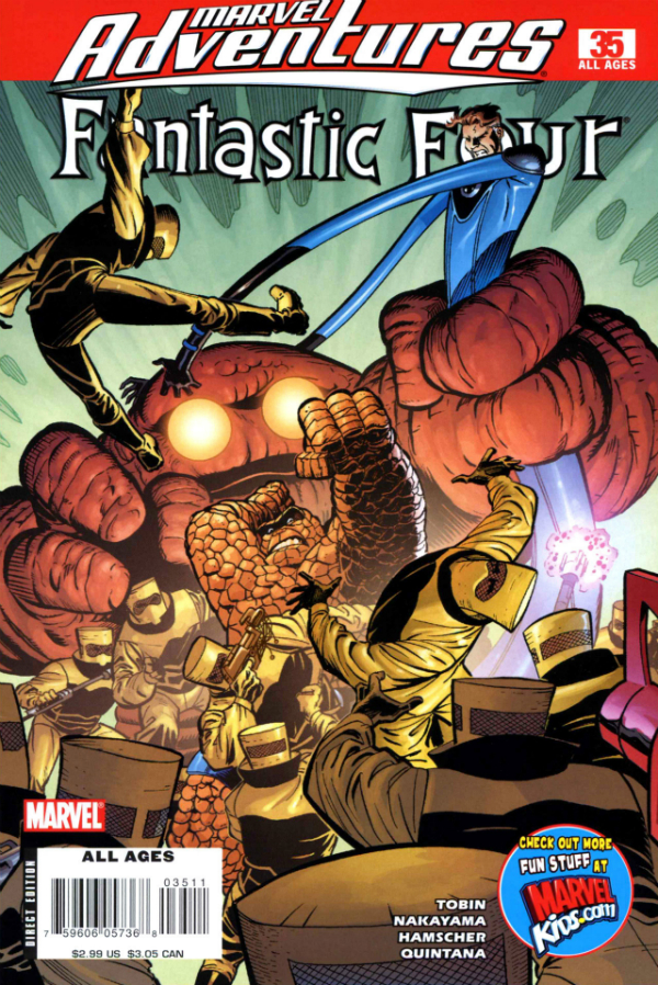 Marvel Adventures Fantastic Four #35 cover