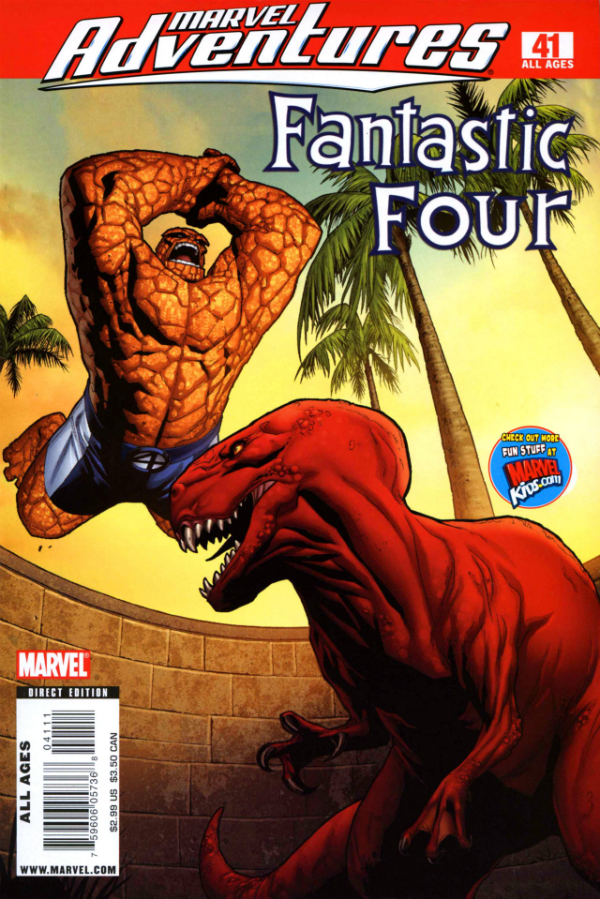 Marvel Adventures Fantastic Four #41 cover