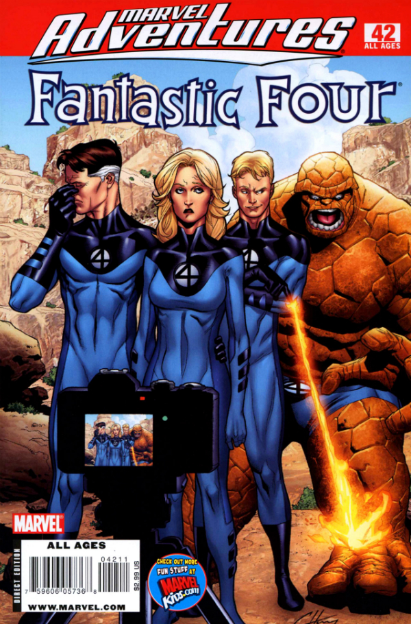 Marvel Adventures Fantastic Four #42 cover
