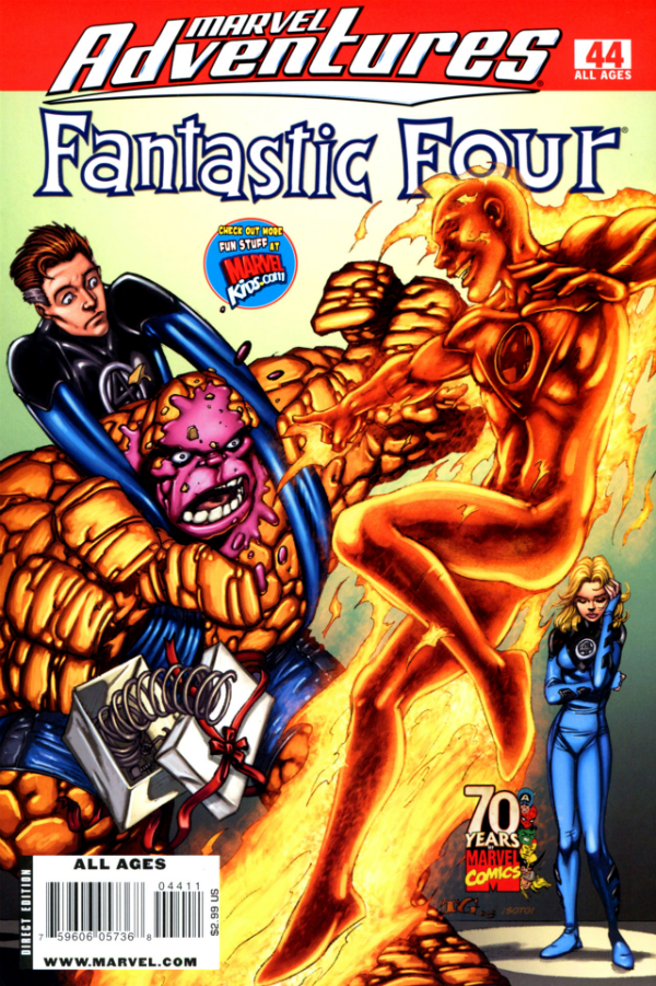 Marvel Adventures Fantastic Four #44 cover