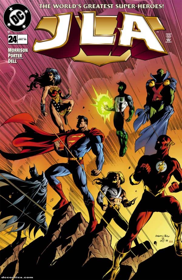 JLA #24 cover