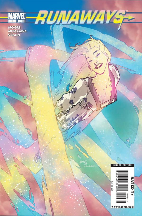 Runaways #9 cover