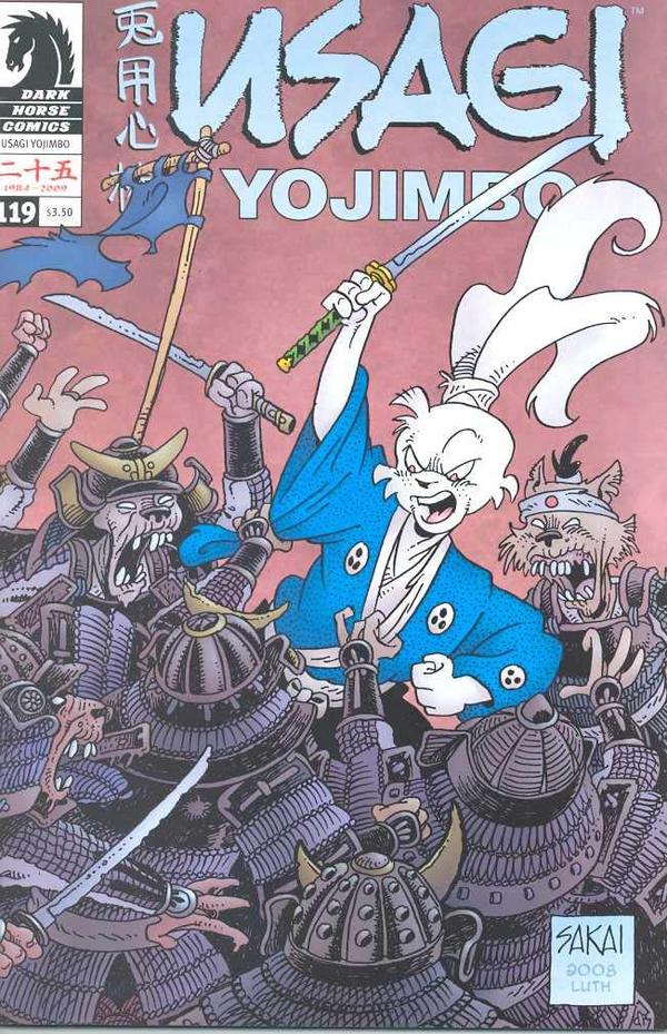 Usagi Yojimbo #119 cover