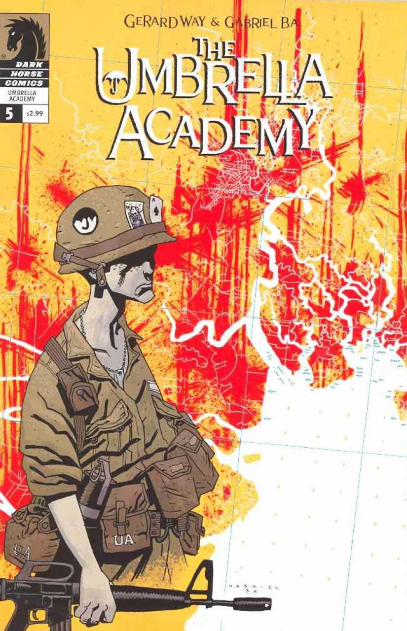 The Umbrella Academy: Dallas #5 cover