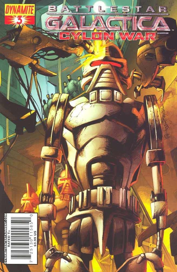 Battlestar Galactica: Cylon War #3 cover