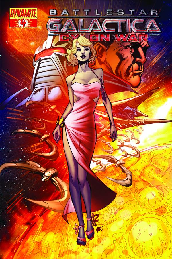 Battlestar Galactica: Cylon War #4 cover