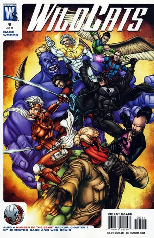 Wildcats #5 cover