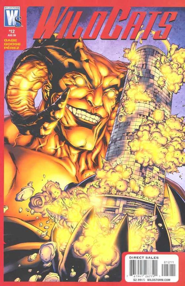 Wildcats #12 cover