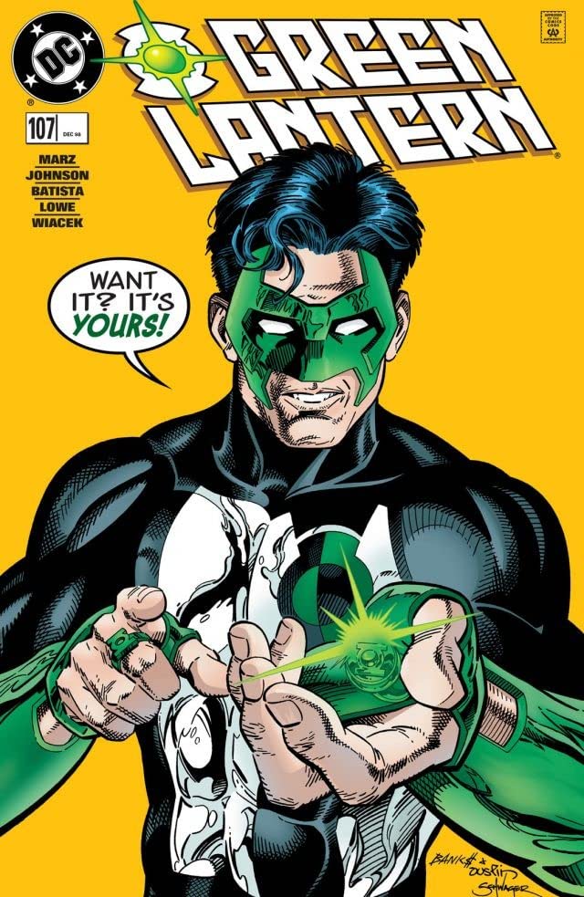 Green Lantern #107 cover