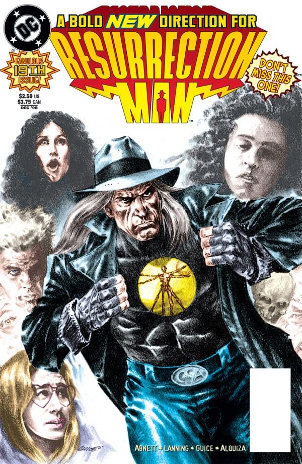 Resurrection Man #19 cover