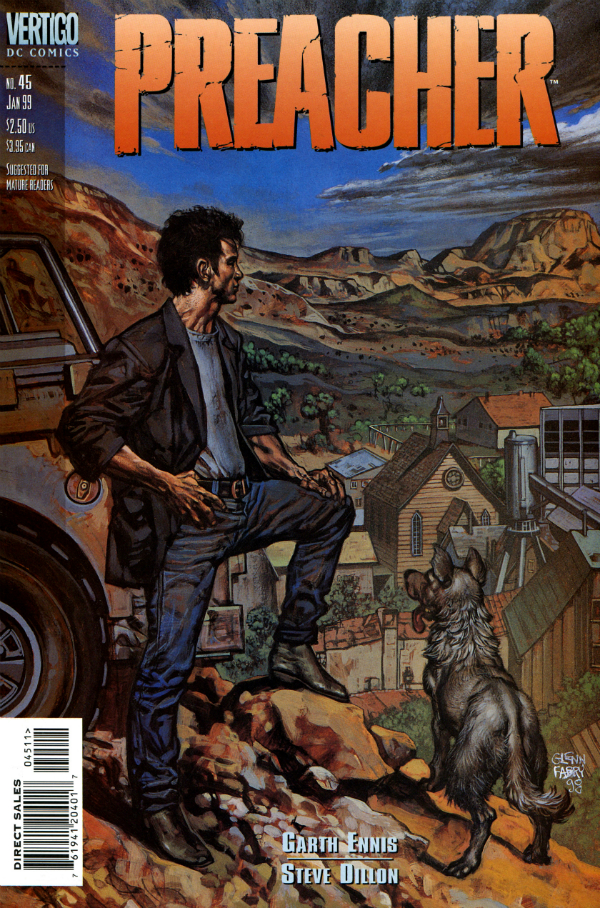 Preacher #45 cover