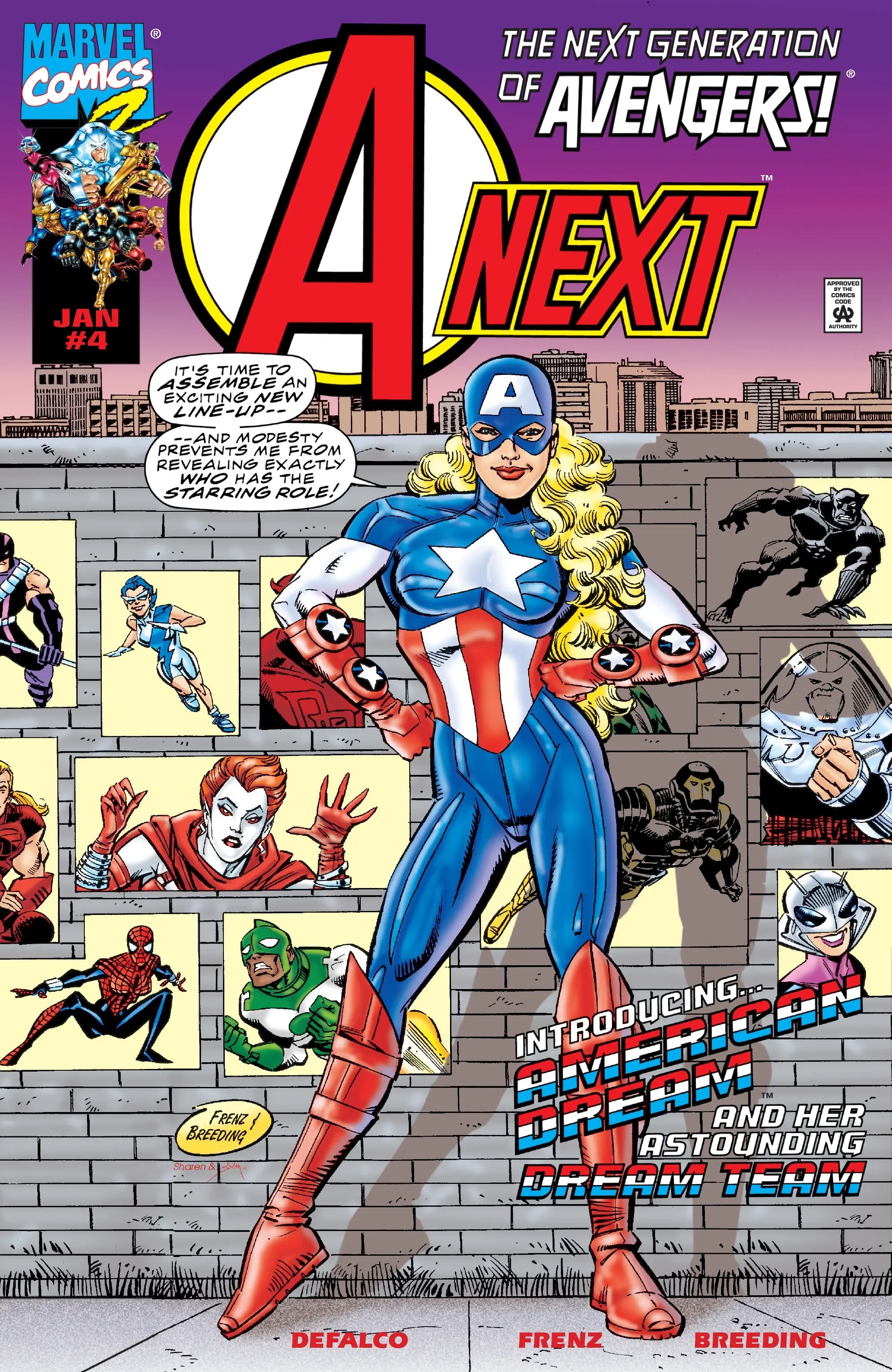 A-Next #4 cover