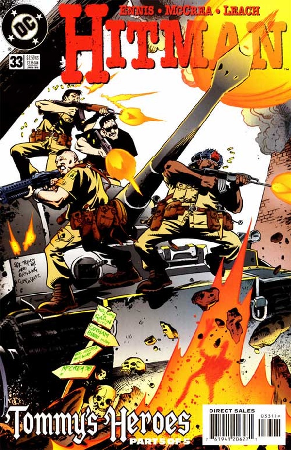 Hitman #33 cover