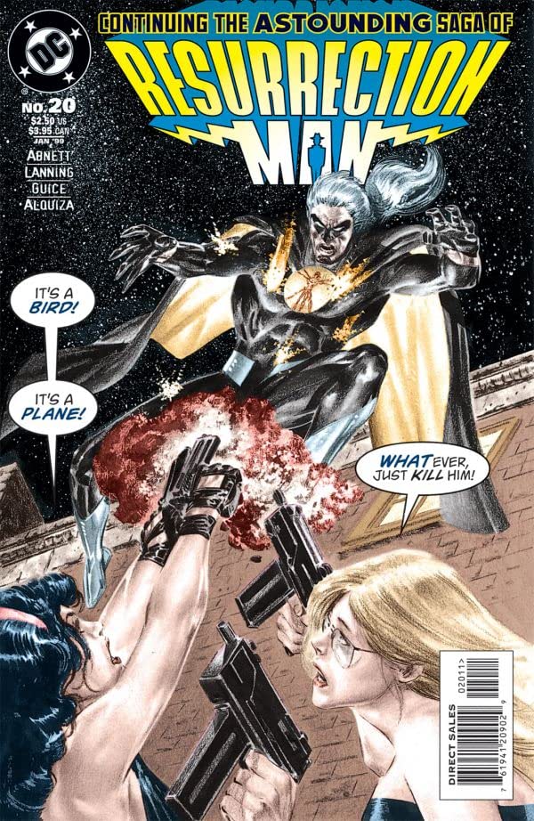 Resurrection Man #20 cover