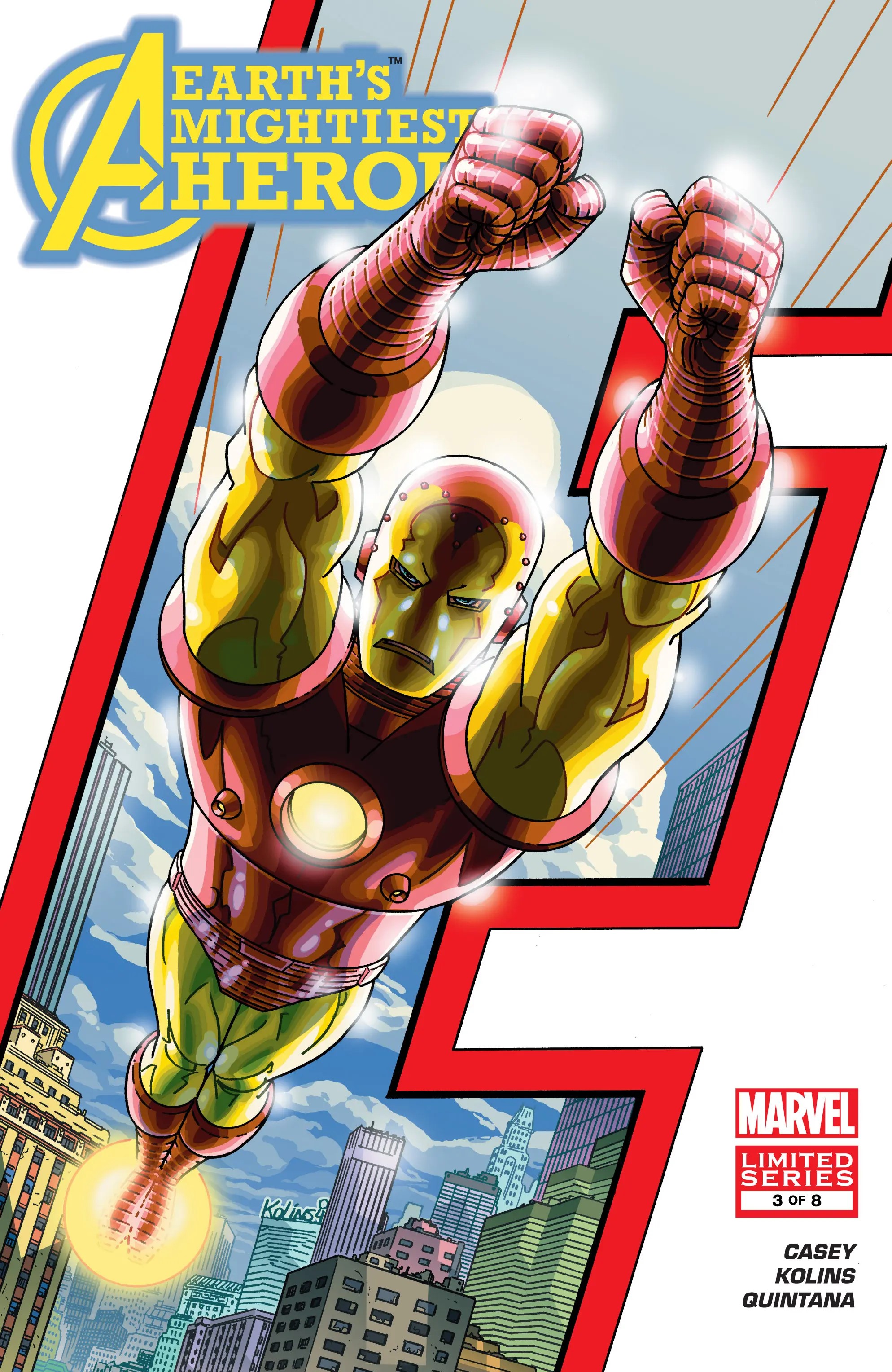 Avengers: Earth's Mightiest Heroes #3 cover