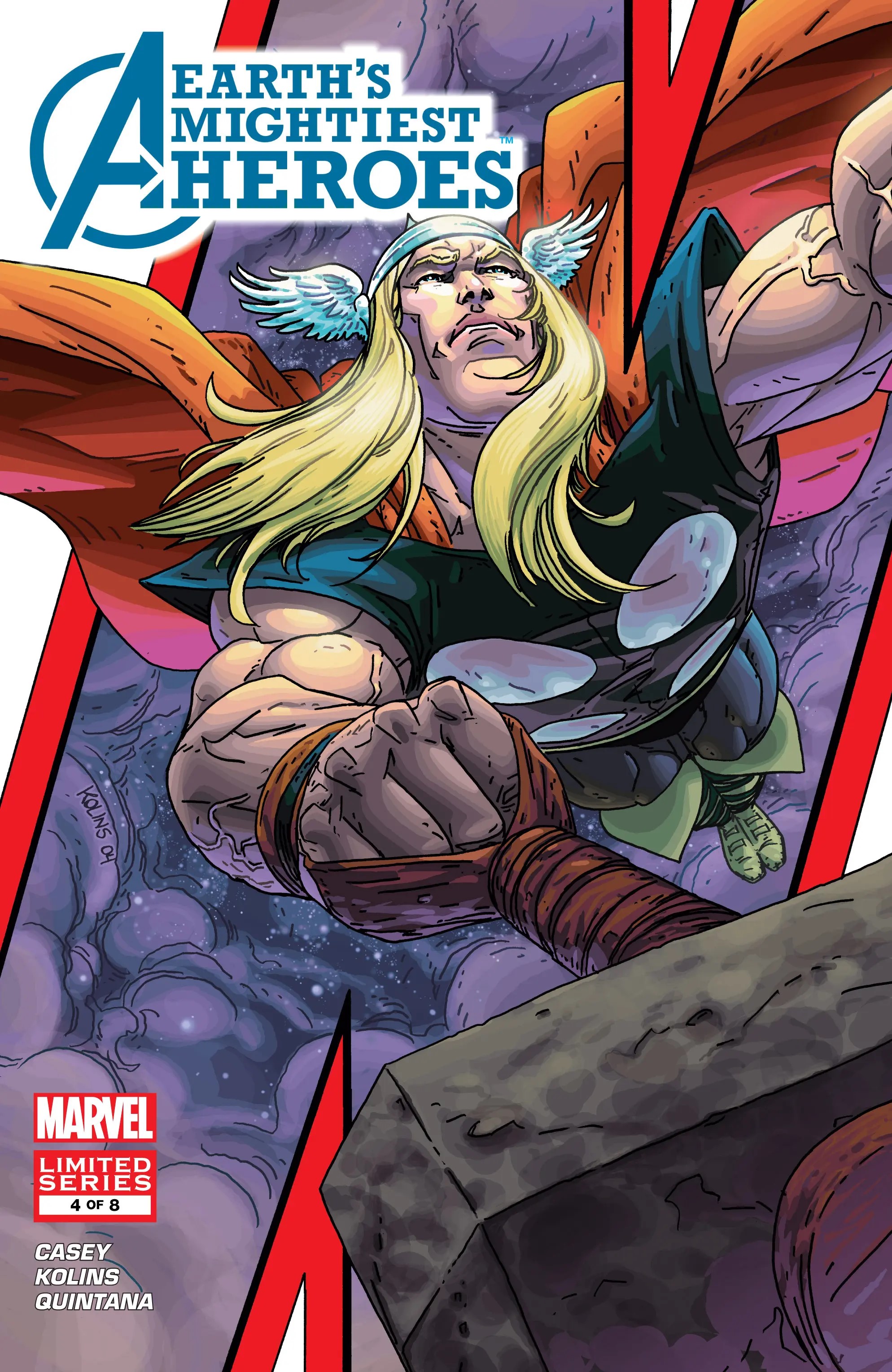 Avengers: Earth's Mightiest Heroes #4 cover