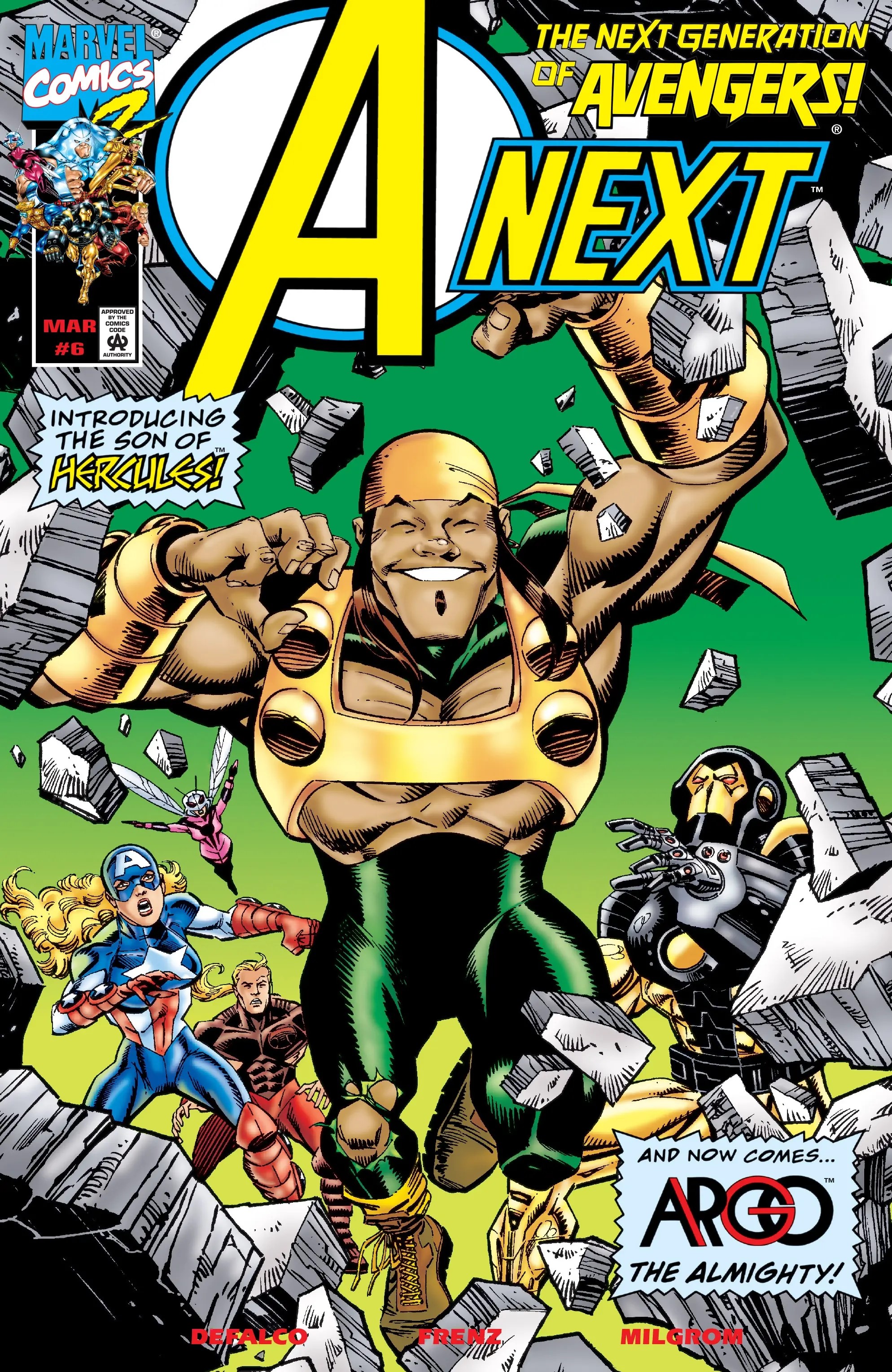 A-Next #6 cover