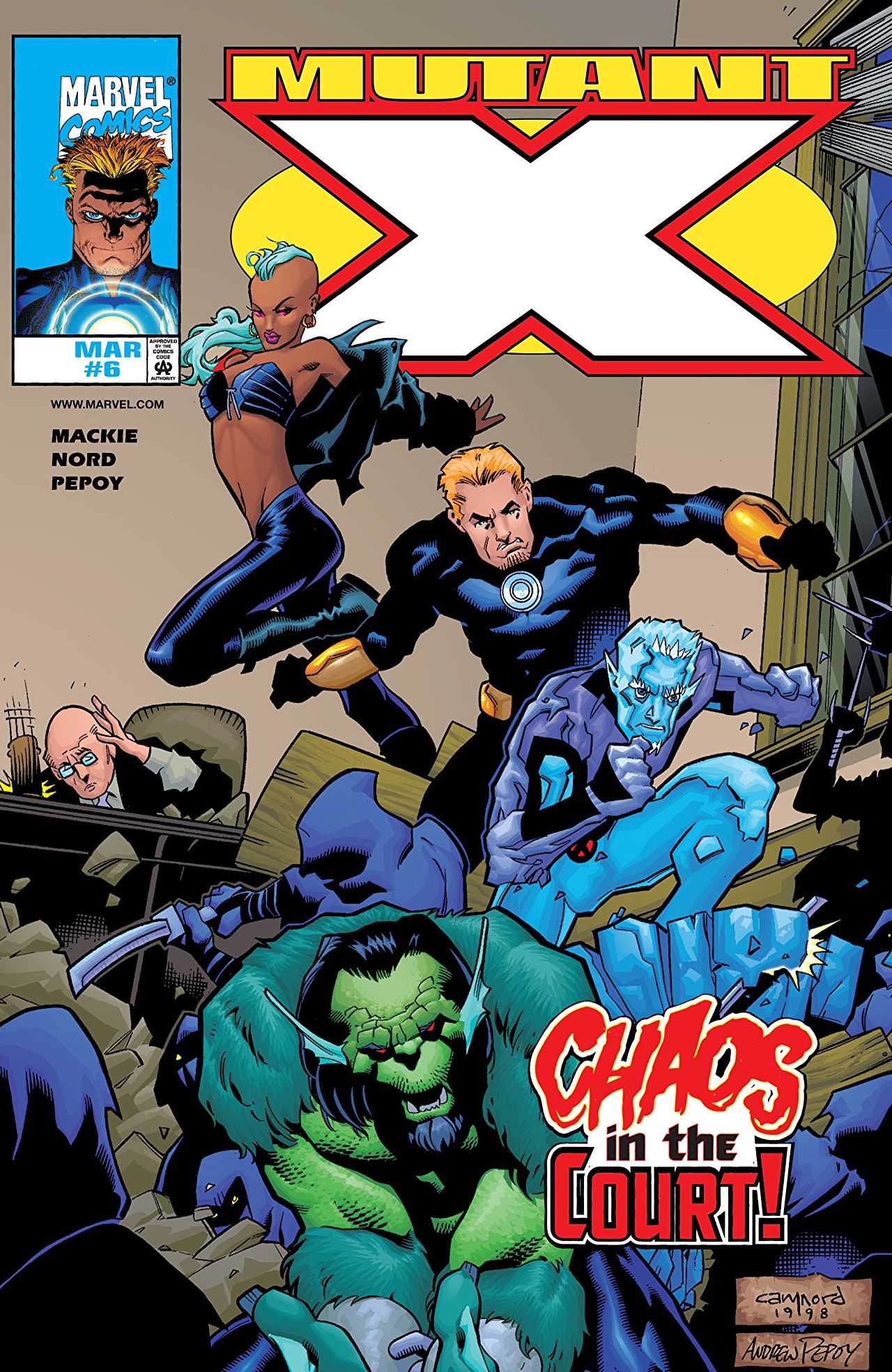 Mutant X #6