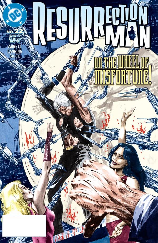Resurrection Man #22 cover