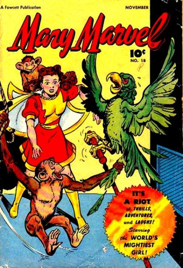 Mary Marvel #18 cover