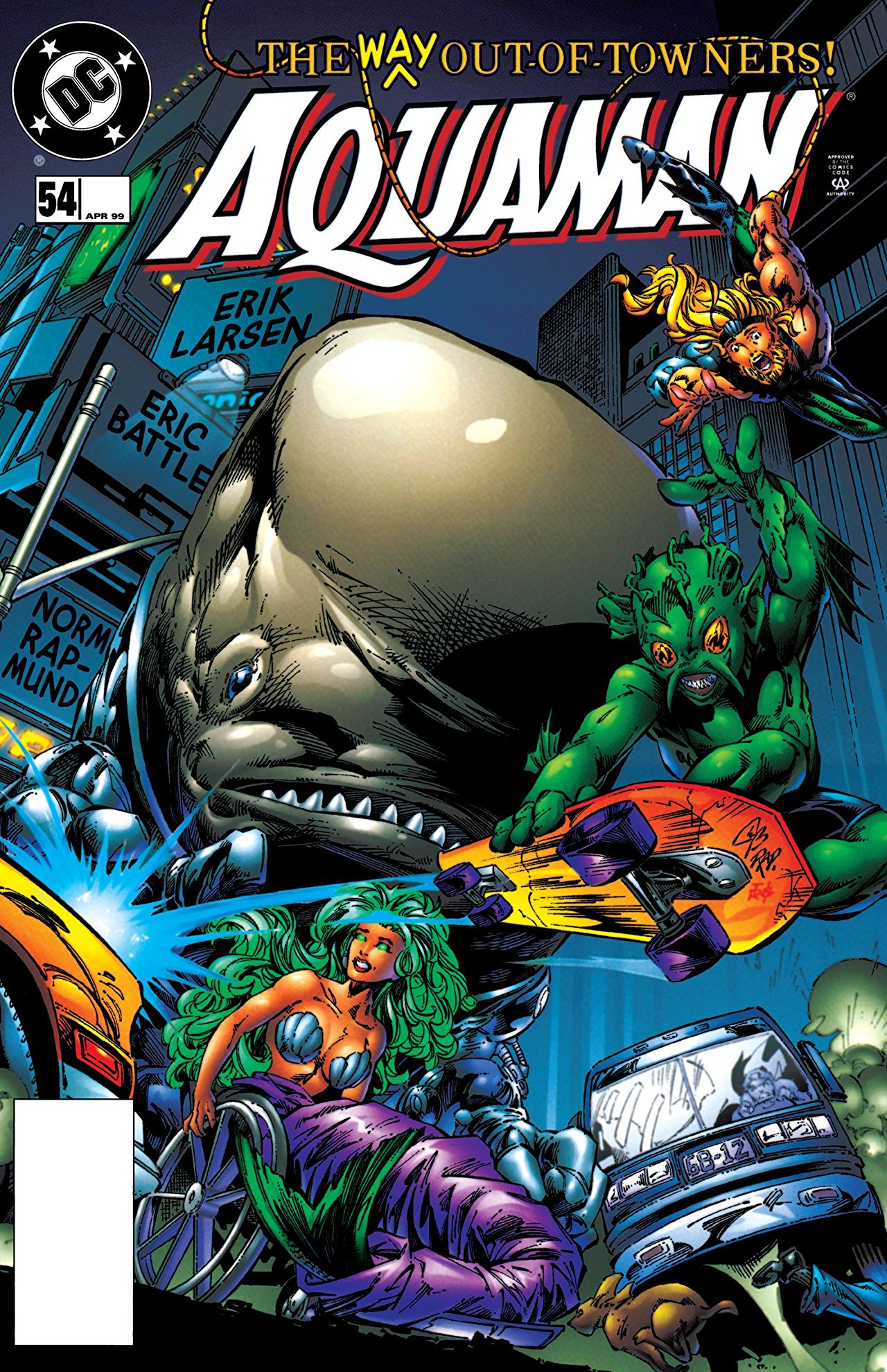 Aquaman #54 cover