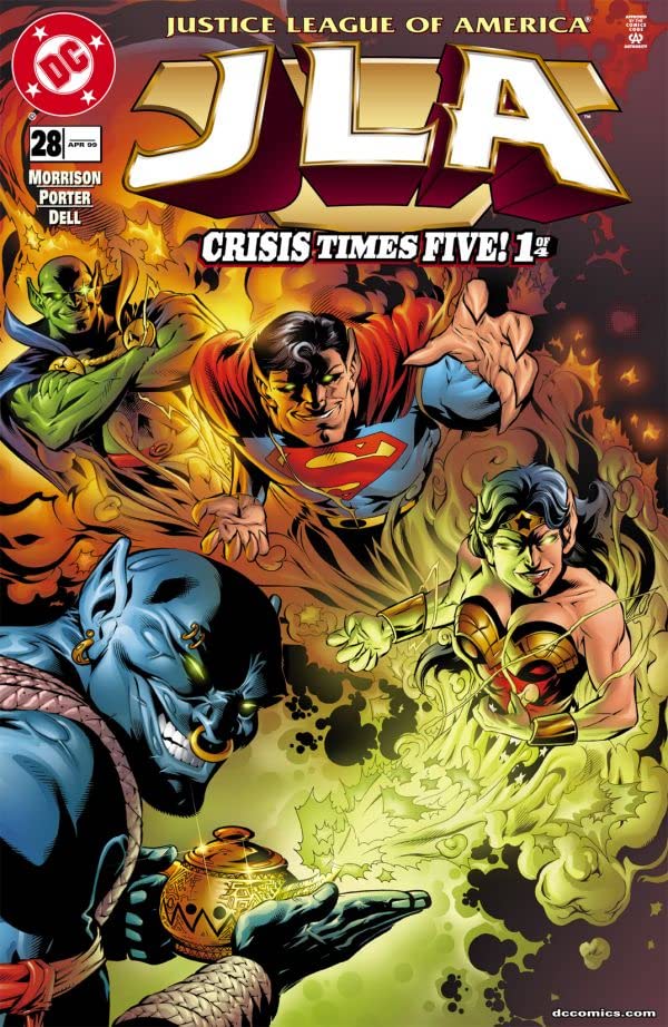 JLA #28 cover