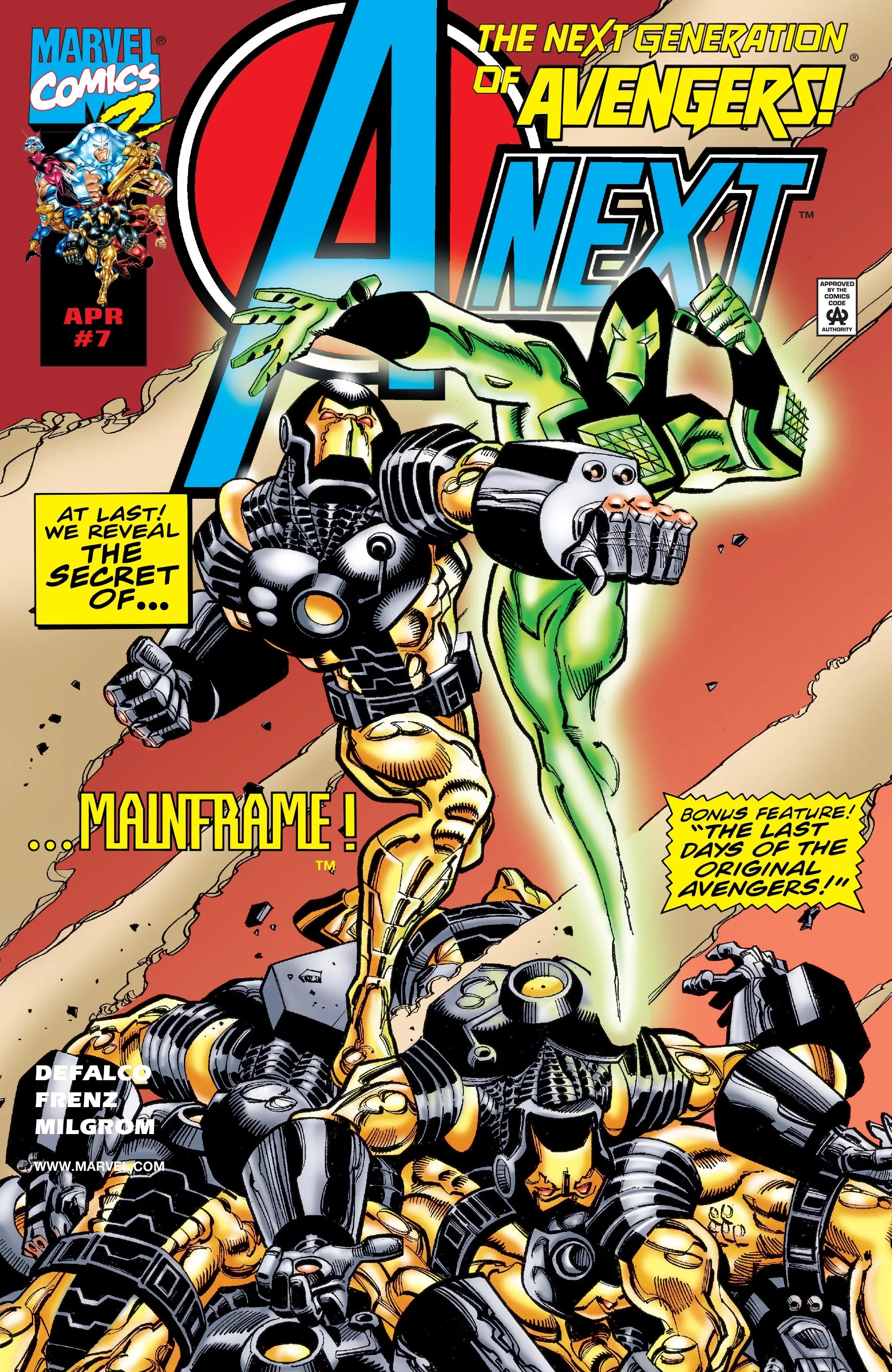 A-Next #7 cover