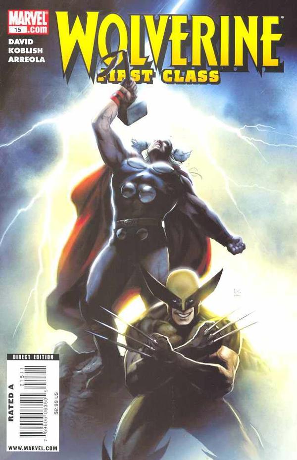 Wolverine: First Class #15 cover