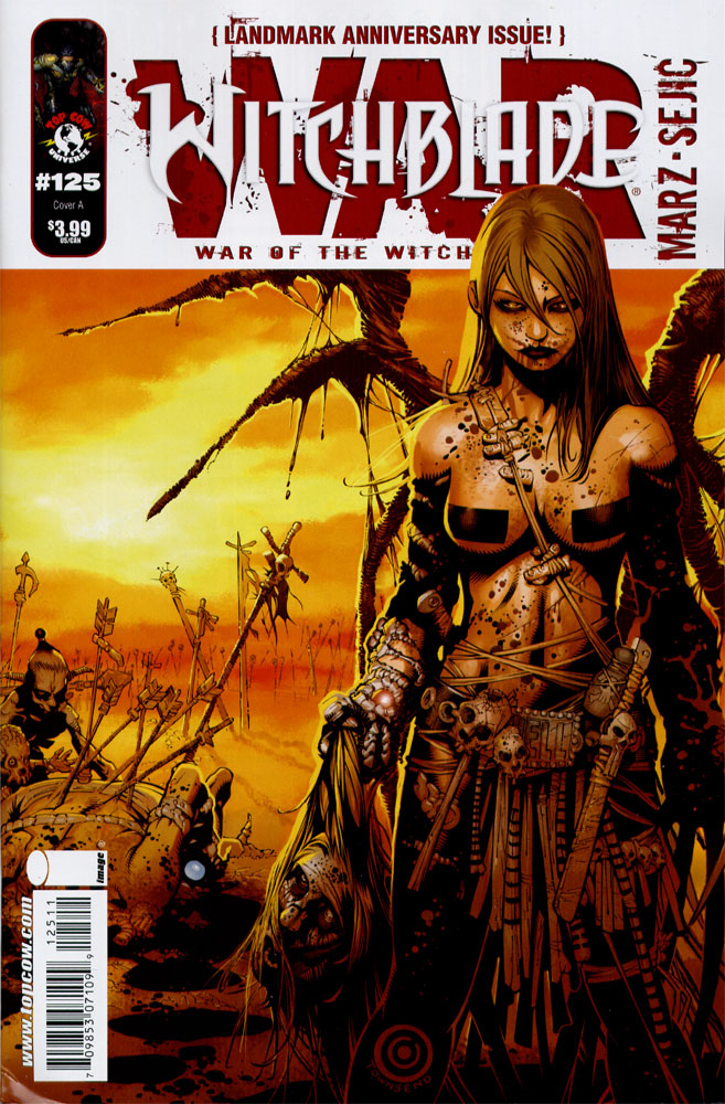 Witchblade #125 cover