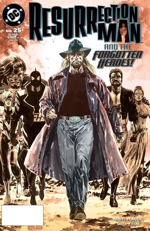 Resurrection Man #25 cover