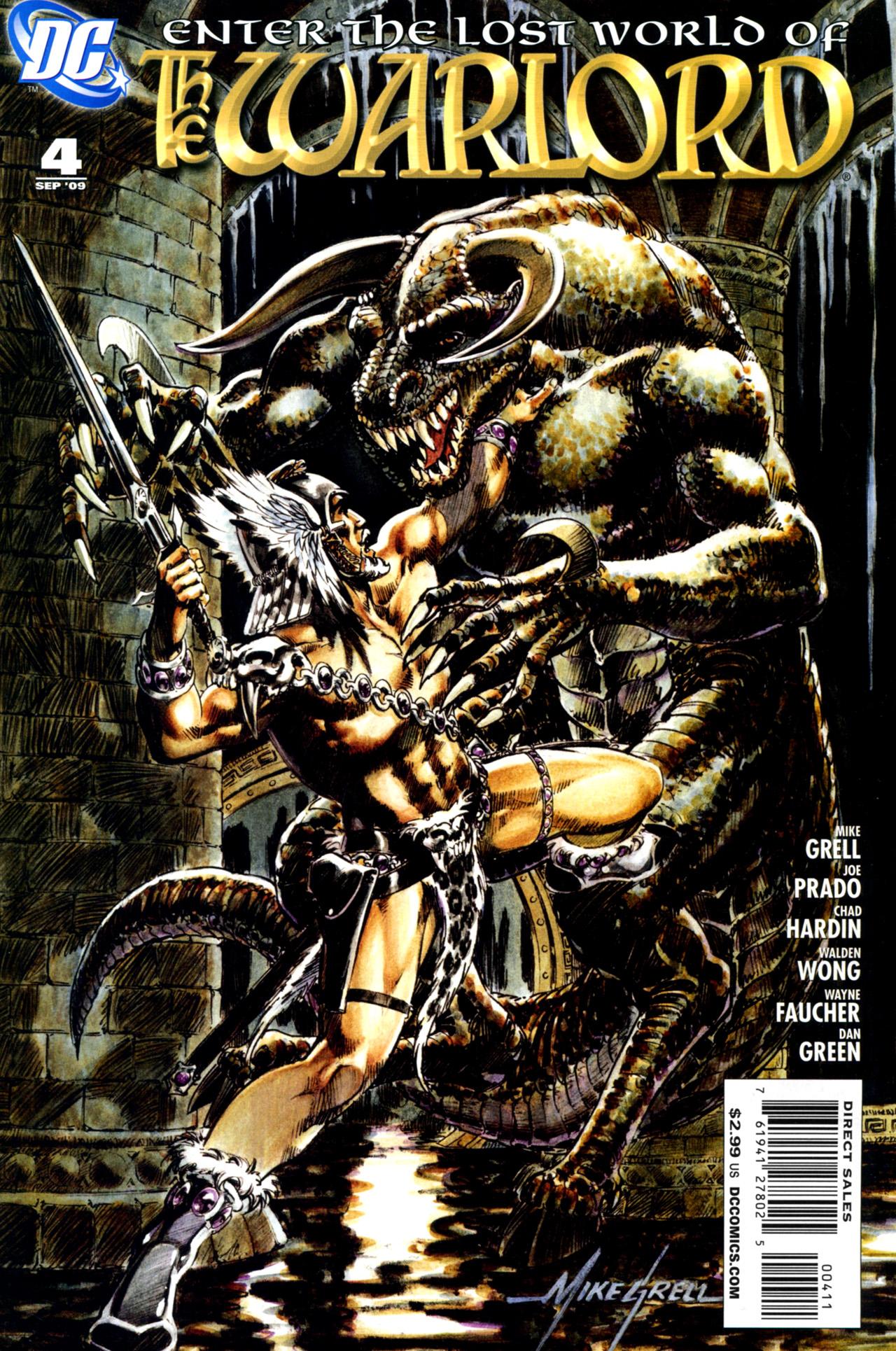 Warlord #4 cover