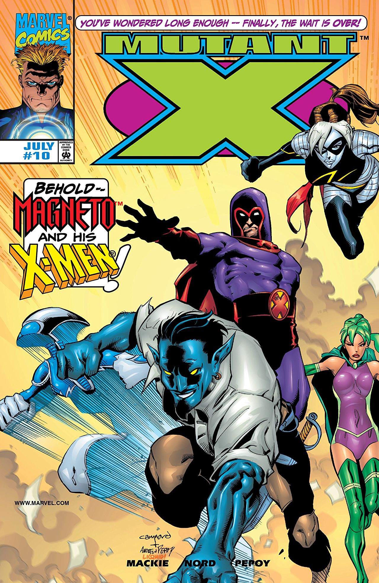 Mutant X #10